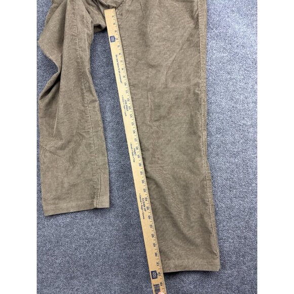 ExOfficio Pants Mens 32x32 Tan Corduroy Stretch Travel Chino Hidden Zip Pocket - Picture 6 of 9
